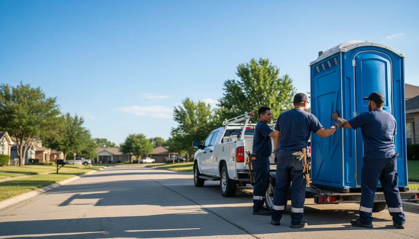 Portable Toilet Rental in Addison, TX near me